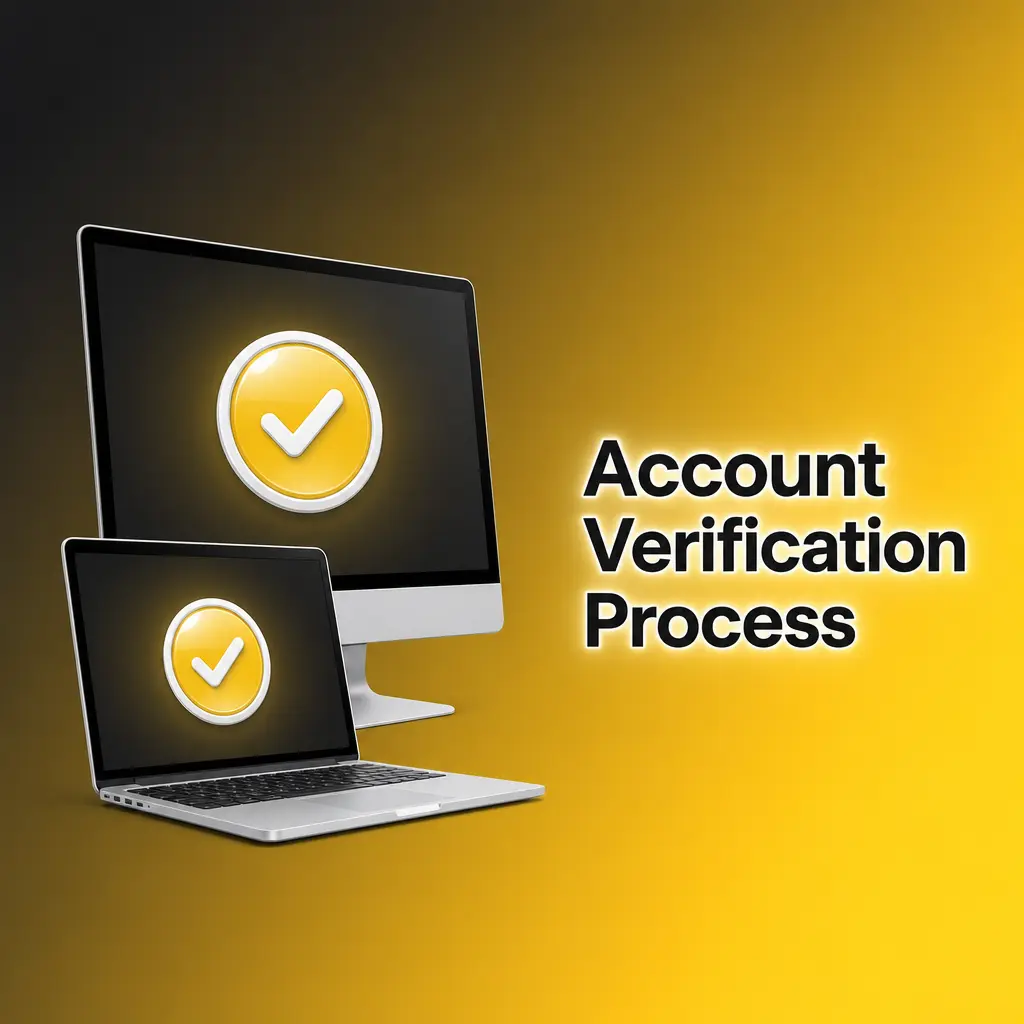 Online casino account verification process showing identity document upload and proof of address steps for UK players