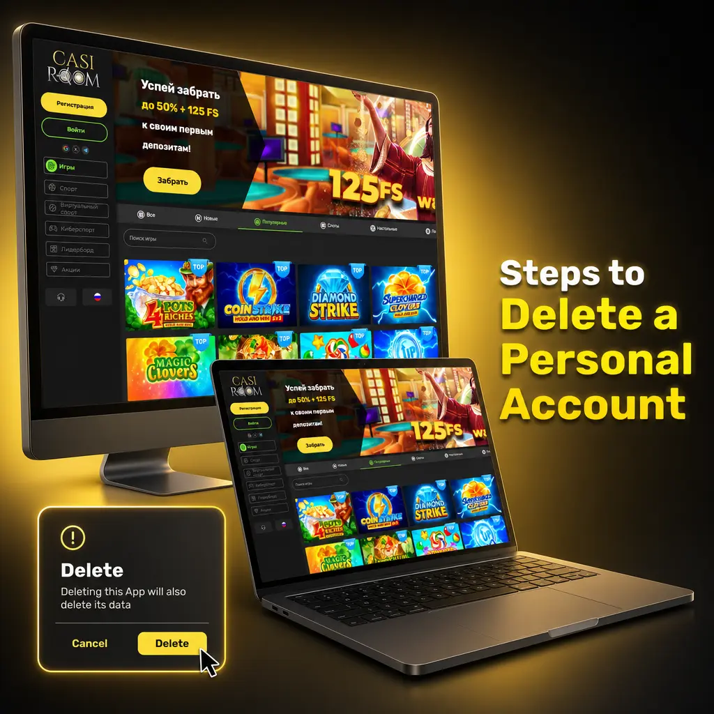 Step-by-step guide to permanently deleting a personal account on the platform for responsible gambling or other reasons