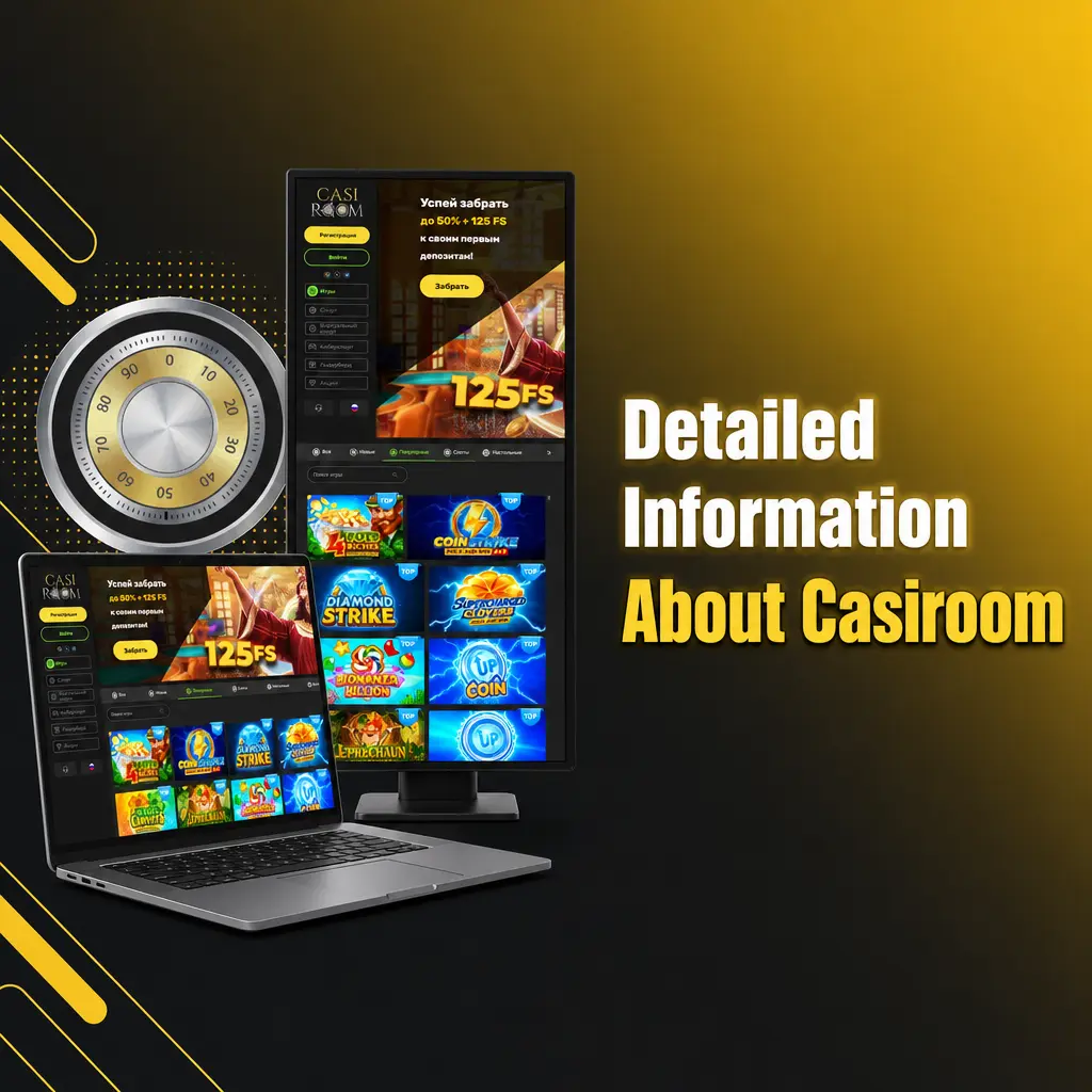 Casiroom platform interface showing sports betting, casino games, mobile apps, and secure payment options for UK players