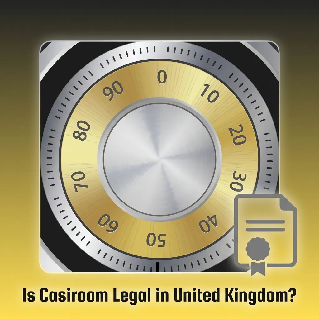 Casiroom gaming license certificate showing UK regulatory approval and 2021 authorization date