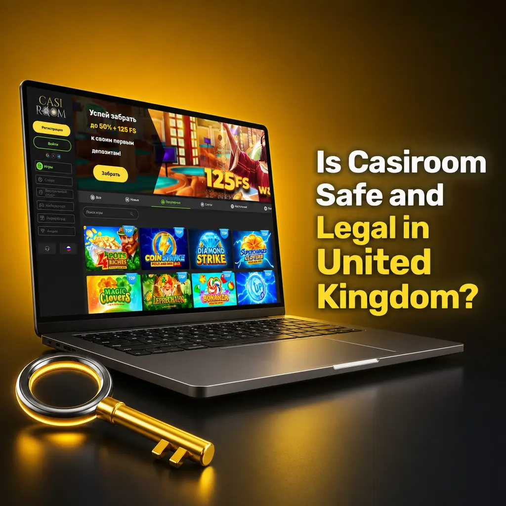 Casiroom casino UK licence, SSL encryption, age verification and responsible gaming tools for safe legal play