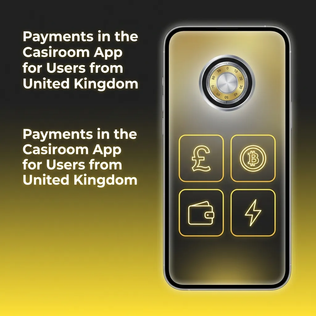 Casiroom app payment methods for UK users including cards, crypto, e-wallets like Skrill, Neteller, and bank transfer