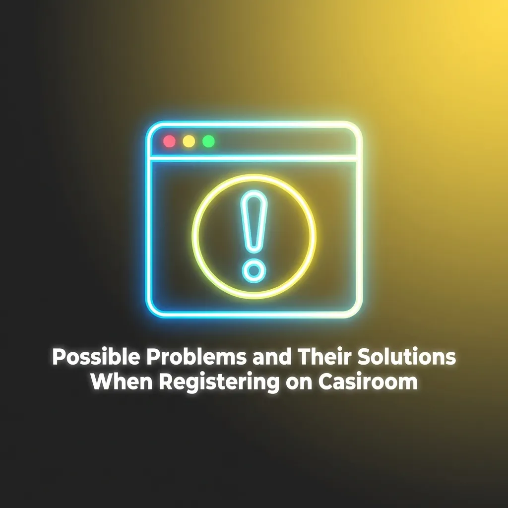 Troubleshooting guide showing common Casiroom registration problems with solutions in a table format